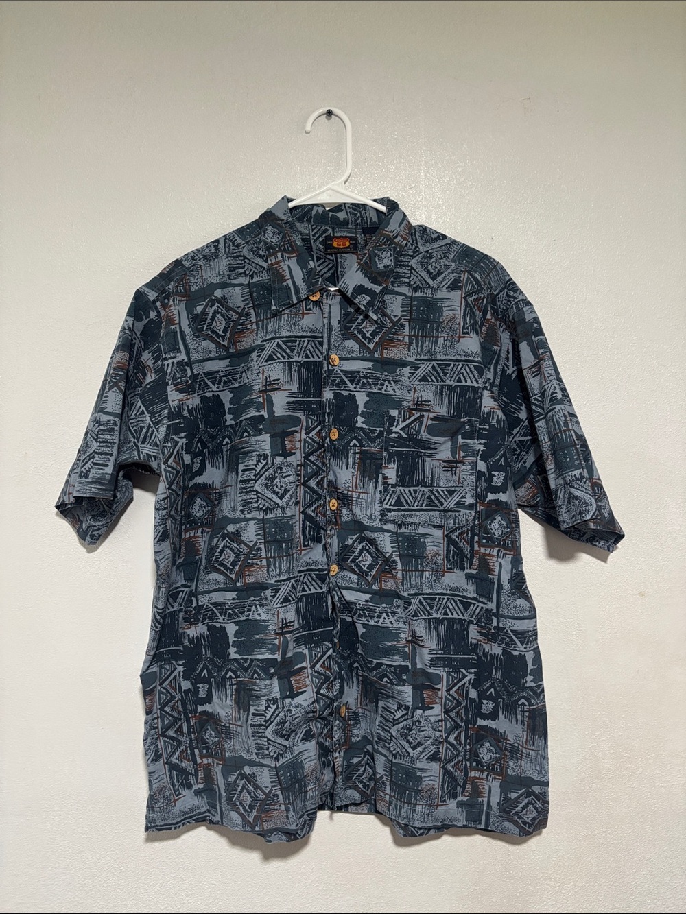 Route 66 Men's Short Sleeve Button-Down Size Large